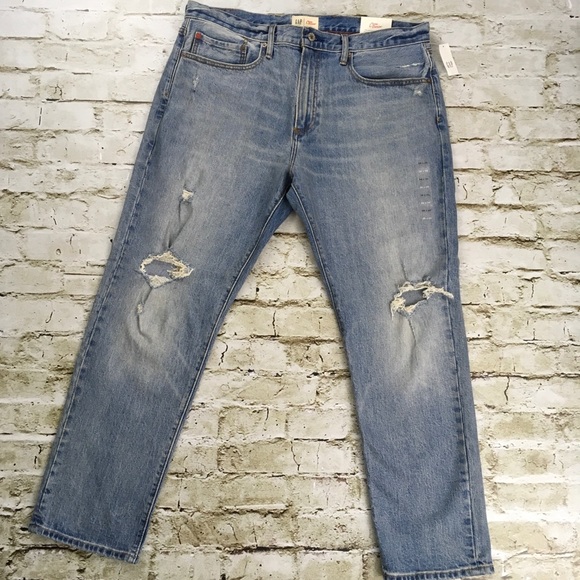 gap destroyed jeans